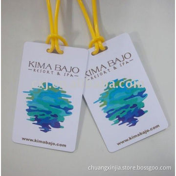 PVC Lanyard Baggage Tag